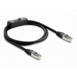 DeLOCK 81562 networking cable Black 1 m Cat6 F/UTP (FTP)