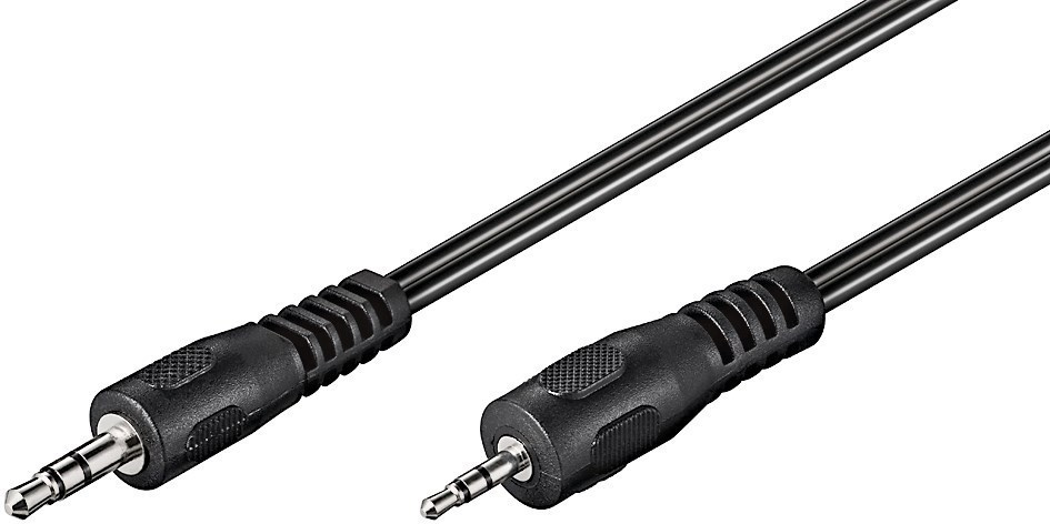 Image of Microconnect AUD3525LL2 audio cable 2 m 3.5mm 2.5mm Black