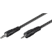 Microconnect AUD3525LL2 audio cable 2 m 3.5mm 2.5mm Black