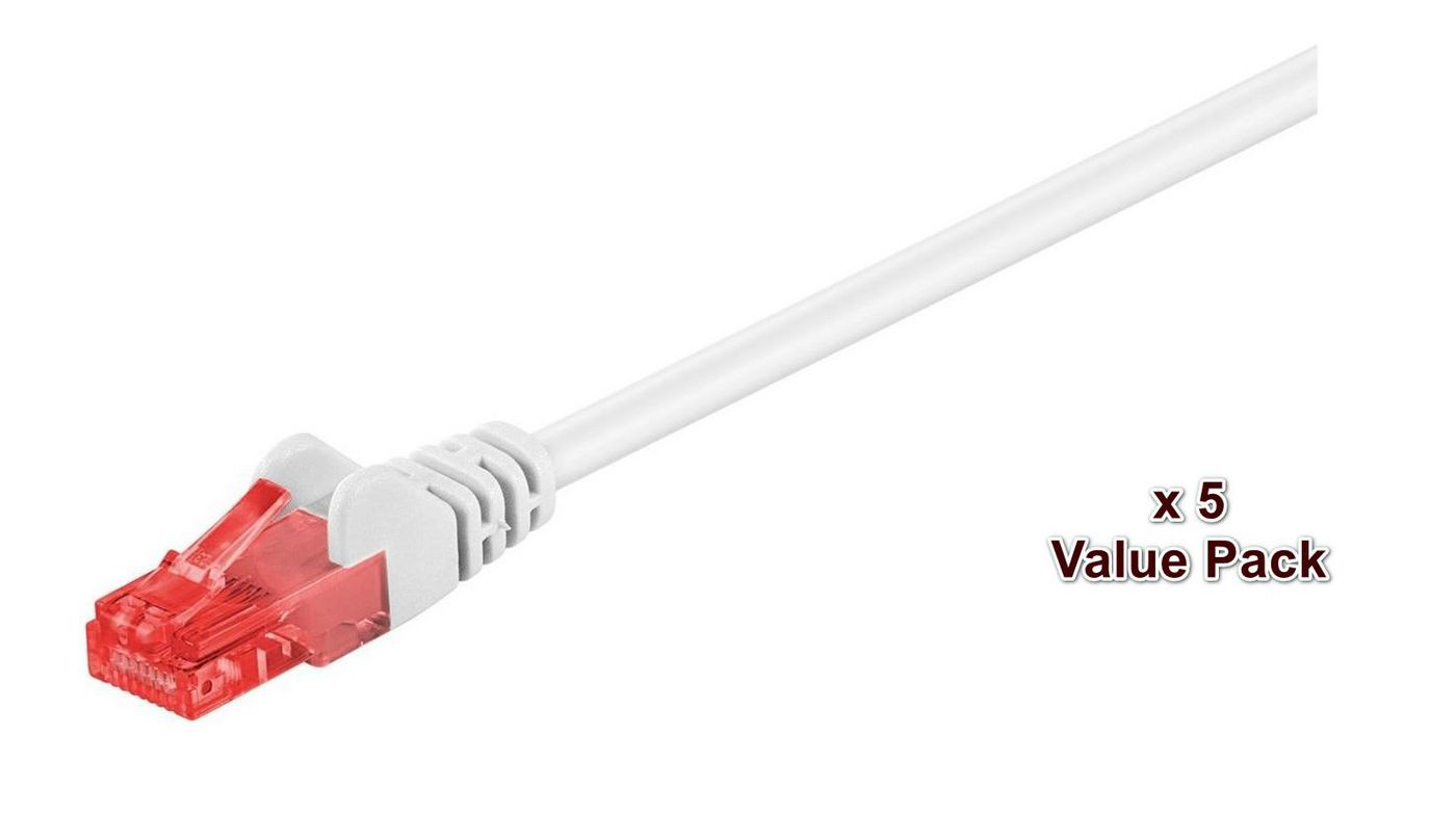 Microconnect V-UTP615WVP networking cable White 15 m Cat6 U/UTP (UTP)