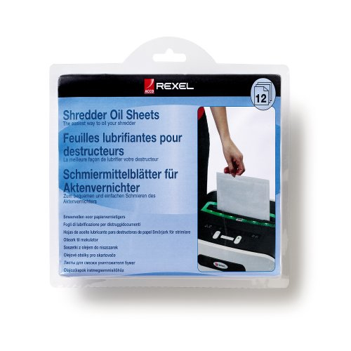 Rexel Shredder Oil Sheets (pack of 20)