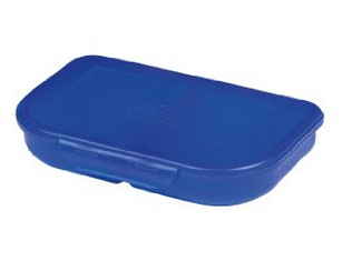 Image of Herlitz 11415304 - Blue - Rectangular - 230 mm - 155 mm - 40 mm