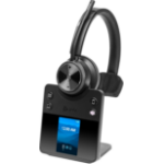 POLY Savi 7410 Office Monaural Microsoft Teams Certified DECT 1920-1930 MHz Headset