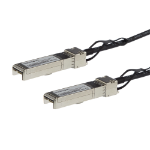 StarTech.com MSA Uncoded Compatible 2m 10G SFP+ to SFP+ Direct Attach Breakout Cable Twinax - 10 GbE SFP+ Copper DAC 10 Gbps Low Power Passive Transceiver Module DAC