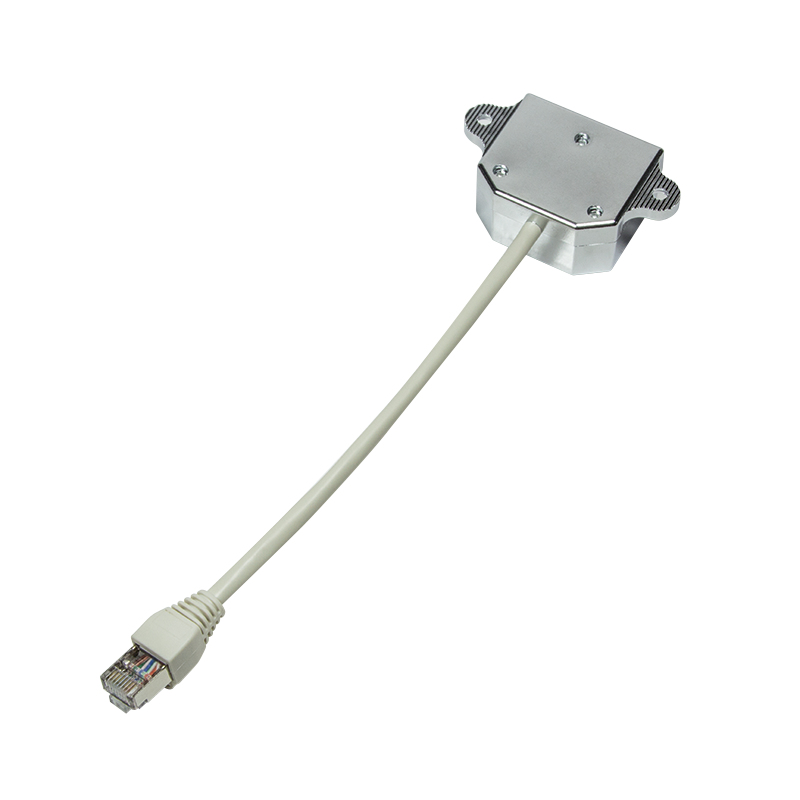 LogiLink RJ45/2xRJ45 networking cable Silver. White 0.15 m
