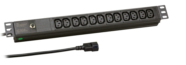 EFB Elektronik EK631CC.1 power distribution unit (PDU) 12 AC outlet(s) 1U Black