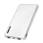 LogiLink Mobile Power Bank, LiPo, 10.000mAh, USB-C in/out, white