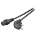 EFB Elektronik EK600SW.3 power cable Black 3 m Power plug type F C13 coupler