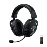 Logitech G Pro X - Headset - full size - LIGHTSPEED - wireless - noise isolating