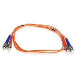 Monoprice 2601 InfiniBand/fibre optic cable 39.4" (1 m) 2x ST OFNR OM1 Orange