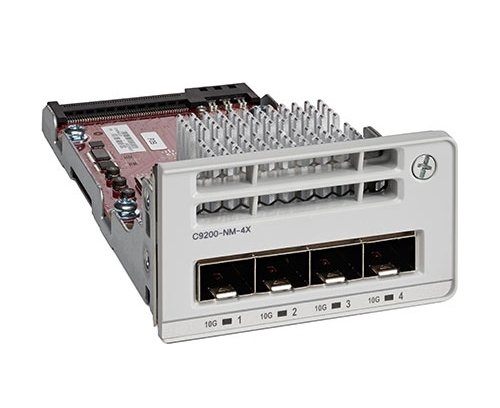 Image of Cisco C9200-NM-4X= network switch module 10 Gigabit Ethernet,...