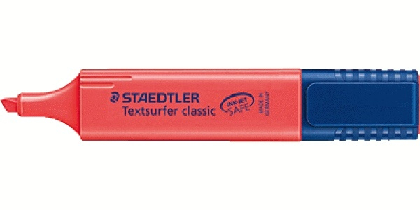 Staedtler Textsurfer classic 364 marker 1 pc(s) Red