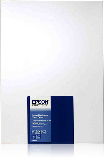 Epson Traditional Photo Paper, DIN A4, 330g/m², 25 Sheets