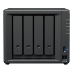 Synology DiskStation DS925+ NAS Ryzen Embedded V1500B 4 GB DDR4 64 TB HDD Black