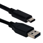 QVS CC2231B-4M USB cable USB 2.0 157.5" (4 m) USB C USB A Black