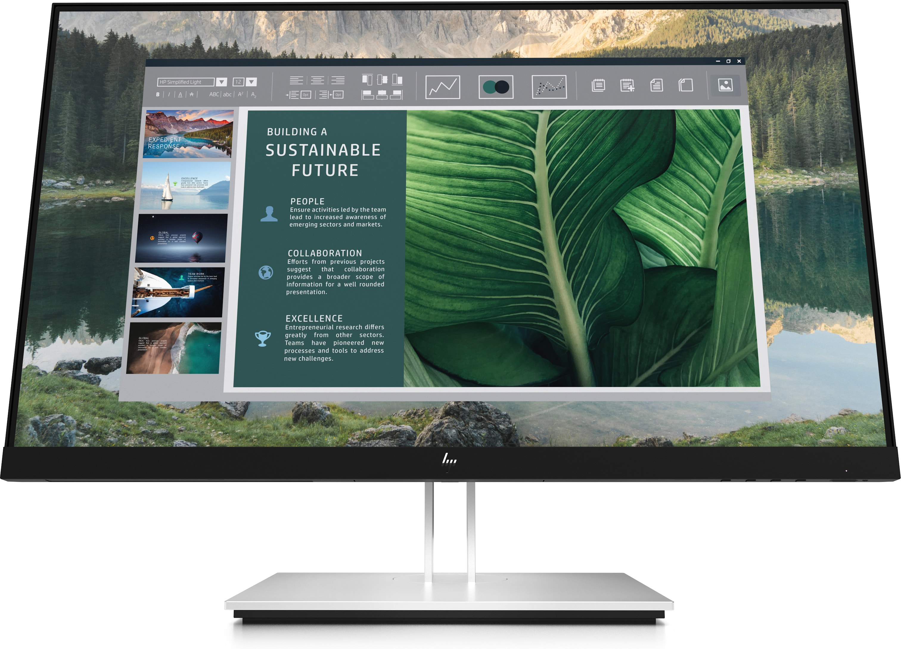 HP E24u G4 computer monitor 60.5 cm (23.8") 1920 x 1080 pixels...