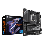 GIGABYTE B760 AORUS ELITE AX Motherboard - Supports Intel Core 14th Gen CPUs, 12+1+1 Phases VRM, up to 7800MHz DDR5 (OC), 1xPCIe 4.0 + 2xPCIe 3.0 M.2, Wi-Fi 6E, 2.5GbE LAN, USB 3.2 Gen 2
