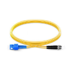 Origin Storage SC-ST OS2 Fibre Optic Cable Singlemode Duplex - Yellow 2m (Special Order NCNR) InfiniBand/fibre optic cable OFNR