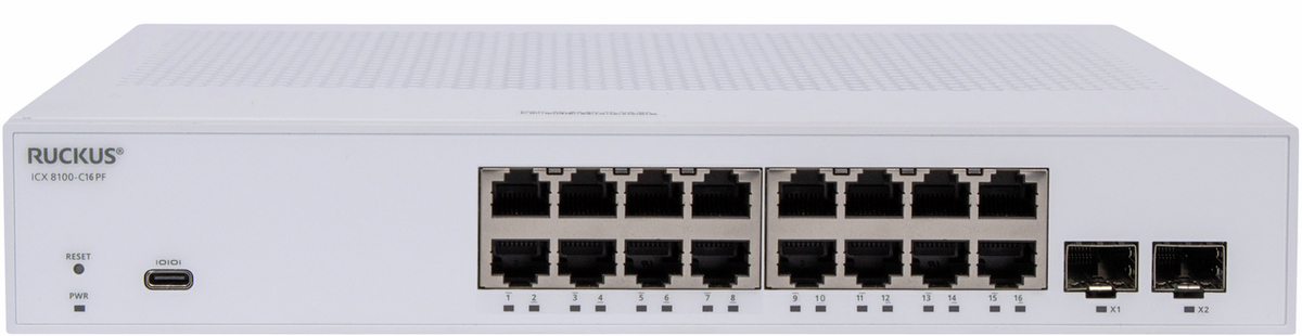 EU Product - ICX 8100 Compact Switch 16 - Switch - 1 Gbps thumbnail
