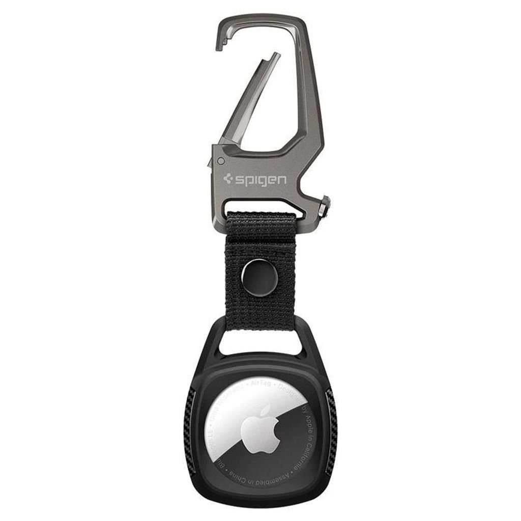 EU Product - Apple Airtag Rugged Armor Case - Matte Black thumbnail