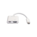 Prokord UTC-UH01C Video Cable Adapter 0.15m USB Type-C HDMI + USB Type-C White