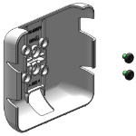 Ergonomic Solutions Spare part - mCase for SumUp Air - White