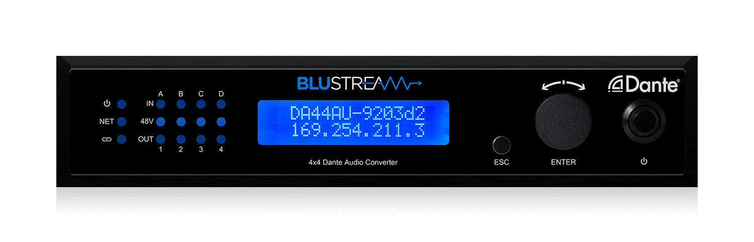 Image of Blustream DA44AU audio converter Black