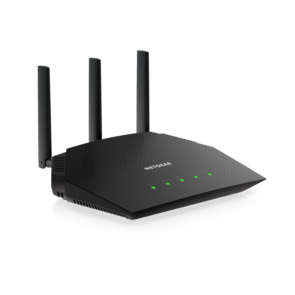NETGEAR 4-Stream AX1800 WiFi 6 Router (RAX10) wireless router Gigabit Ethernet Dual-band (2.4 GHz / 5 GHz) Black
