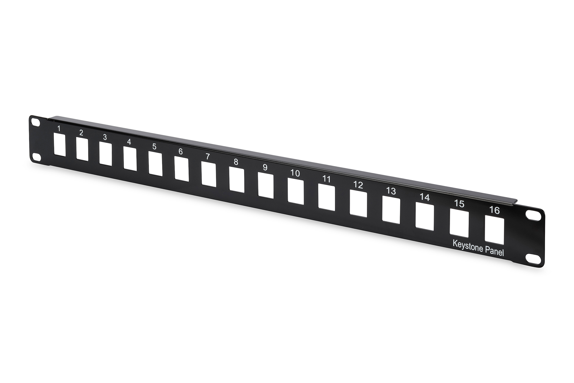 DIGITUS 19,  Modular Patch Panel Leergehäuse, 16 Port