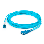 Titan LCSCOM3DAQ1/CL fibre optic cable 1 m LC SC OM3 Aqua colour  Chert Nigeria