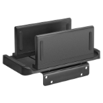 LogiLink Multifunctional holder, 0.5-7 cm wide, up to 3 kg, mini PCs, small CPUs, black
