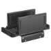 LogiLink Multifunctional holder, 0.5-7 cm wide, up to 3 kg, mini PCs, small CPUs, black