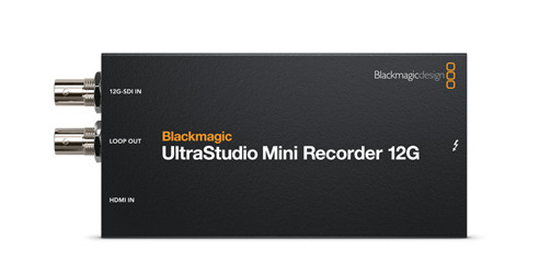 Blackmagic Design UltraStudio Mini Recorder 12G video capturing device
