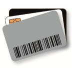 Zebra 104524-801 carte d'accès Carte d'accès magnétique Actif