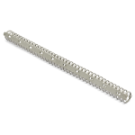 StarTech.com Flexibele Kabelgoot met Open Lussen, 29mm W x 25mm H 0,5m L, Open Draadgoot / Muurlijst voor Netwerk- en Voedingskabels, Max 30 kabels, UL Listed