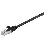 Goobay 68673 networking cable Black 5 m Cat5e SF/UTP (S-FTP)