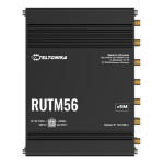 Teltonika RUTM56 wireless router Gigabit Ethernet Dual-band (2.4 GHz / 5 GHz) 5G Black