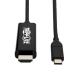 Tripp Lite U444-003-H4K6BE USB graphics adapter 4096 x 2160 pixels Black