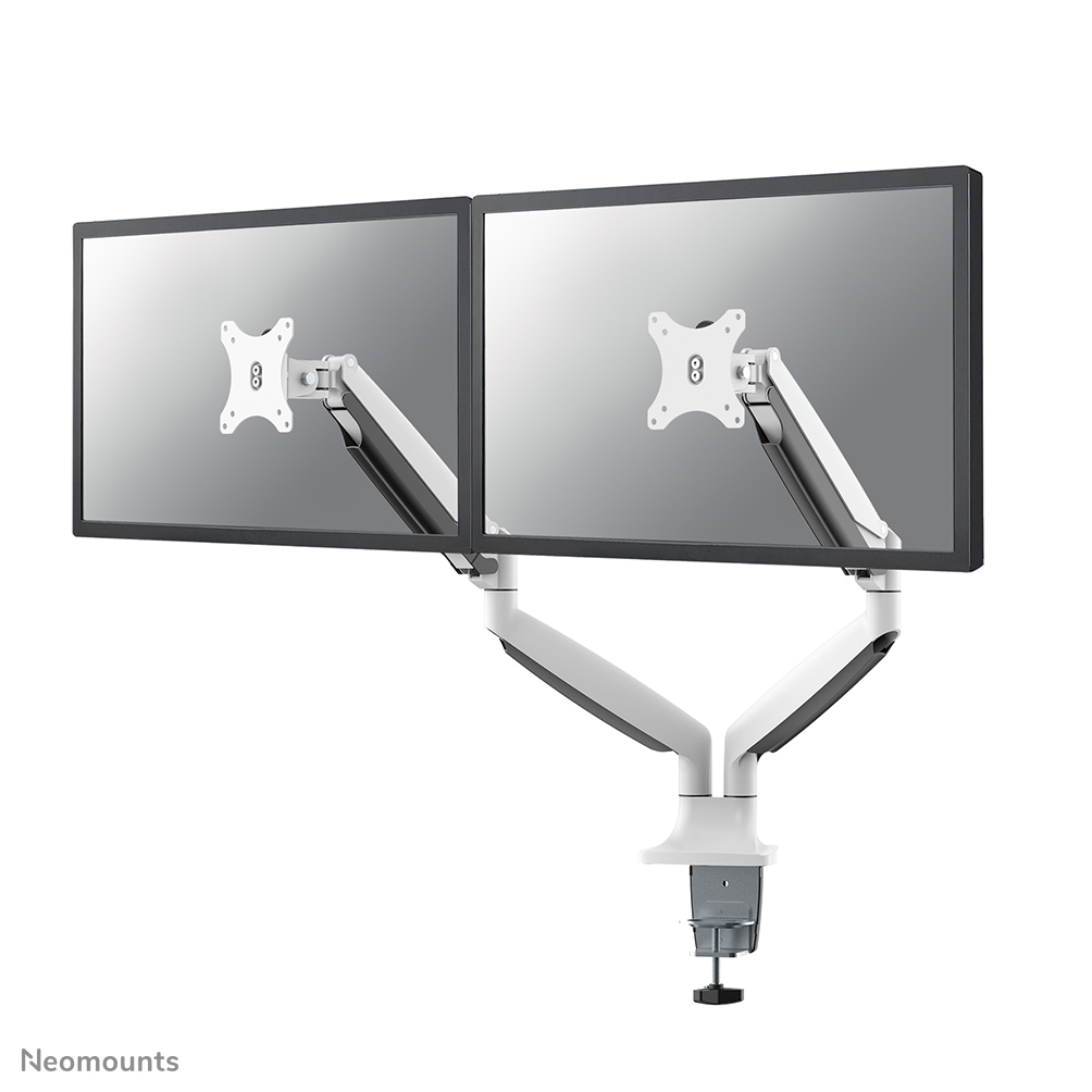 Neomounts NM-D750DWHITE Monitor arm 10-32" - gas spring