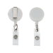 Digital ID White ID Badge Reels with Strap Clip (Pack of 50)