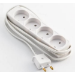 Microconnect GRUELU4H015 power extension 1.5 m 4 AC outlet(s) Indoor White