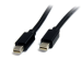 StarTech.com Cable de 2m de Monitor Mini DisplayPort 1.2 Macho a MiniDP Macho- Mini DP Negro 4k