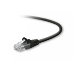 Belkin UTP CAT5e 3 m networking cable Black U/UTP (UTP)