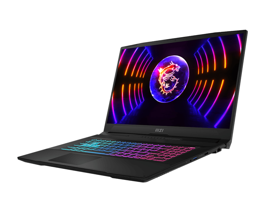 MSI Katana 17 9S7-17L541-015 notebook i7-13620H 43.9 cm (17.3") Full HD Intel® Core™ i7 16 GB DDR5-SDRAM 1 TB SSD NVIDIA GeForce RTX 4050 Wi-Fi 6 (802.11ax) Windows 11 Home Black