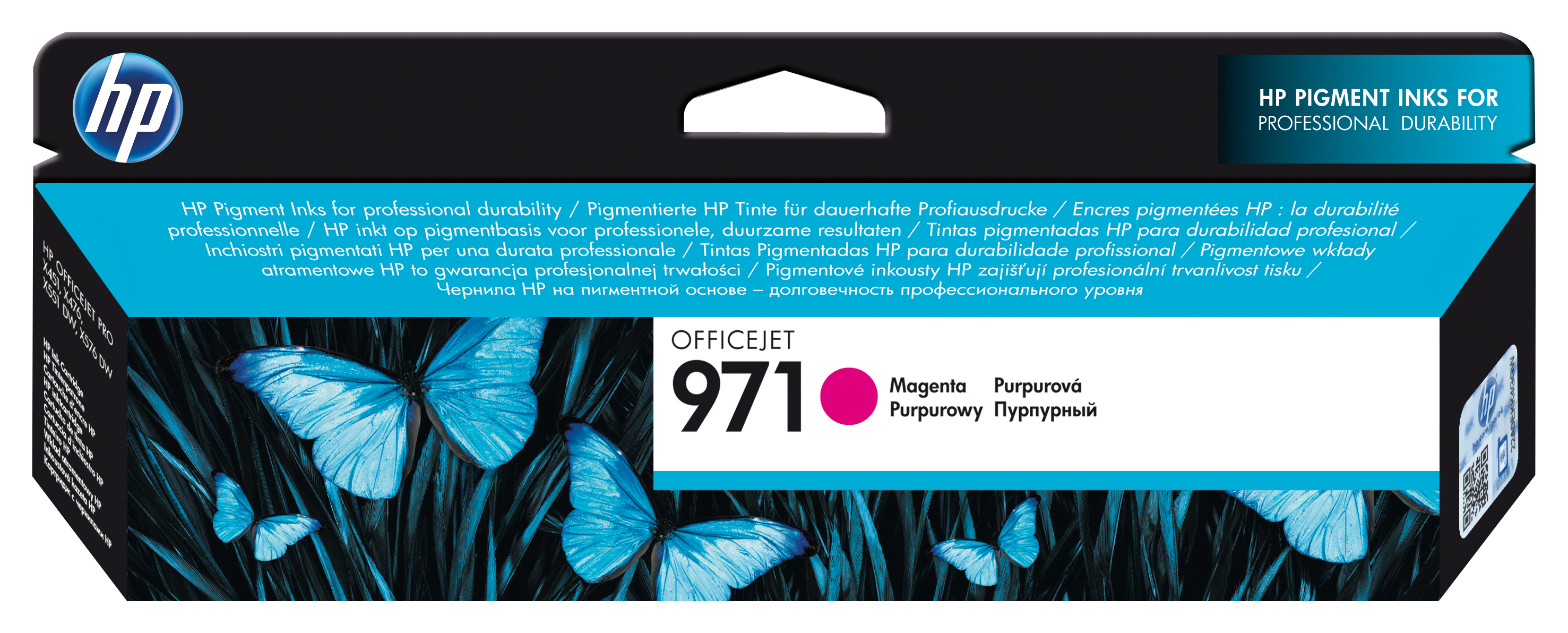 Image of HP CN623AE/971 Ink cartridge magenta, 2.5K pages ISO/IEC 24711...
