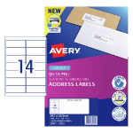 Avery 959004 printer label White Self-adhesive printer label