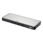 Deltaco USBC-HDMI29 interface hub USB Type-C 10000 Mbit/s Silver
