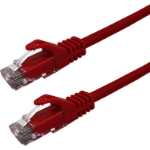 GRAFENTHAL GT6AUUTPL00025RDN networking cable Red 0.25 m Cat6a U/UTP (UTP) Round