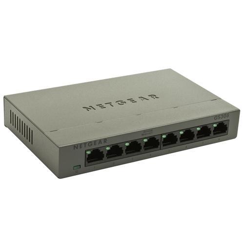NETGEAR SOHO 8-Port Gigabit Unmanaged Switch (Metal Case)