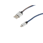 shiverpeaks 14-50029 - 2 m - USB A - Micro-USB B - USB 2.0 - 480 Mbit/s - Blue